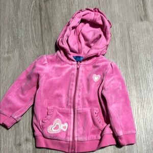 Pink Heart Kids Hoodie